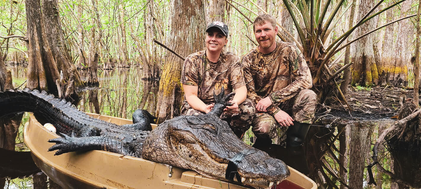 Licensed alligator processing with Alligators Inc.