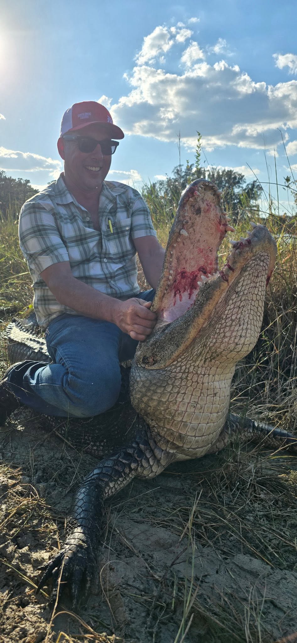 Alligator hunt with Everglades Adventures