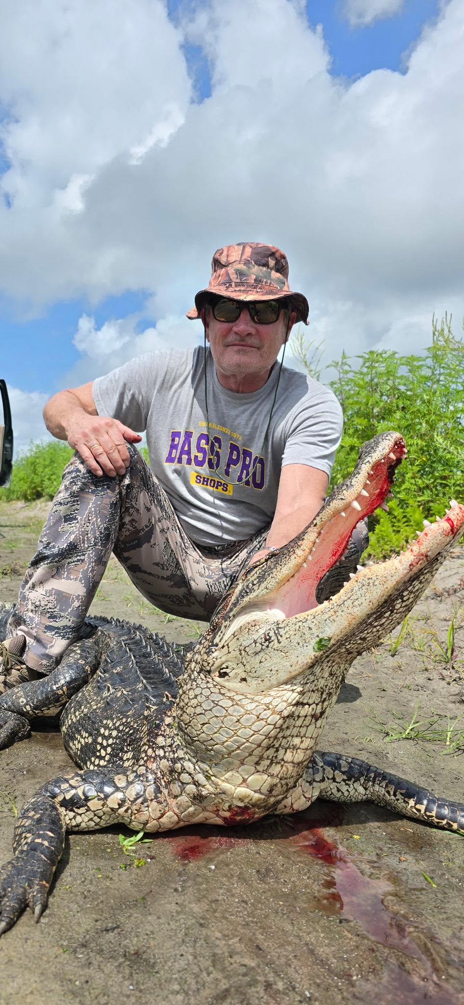Alligator hunt with Everglades Adventures