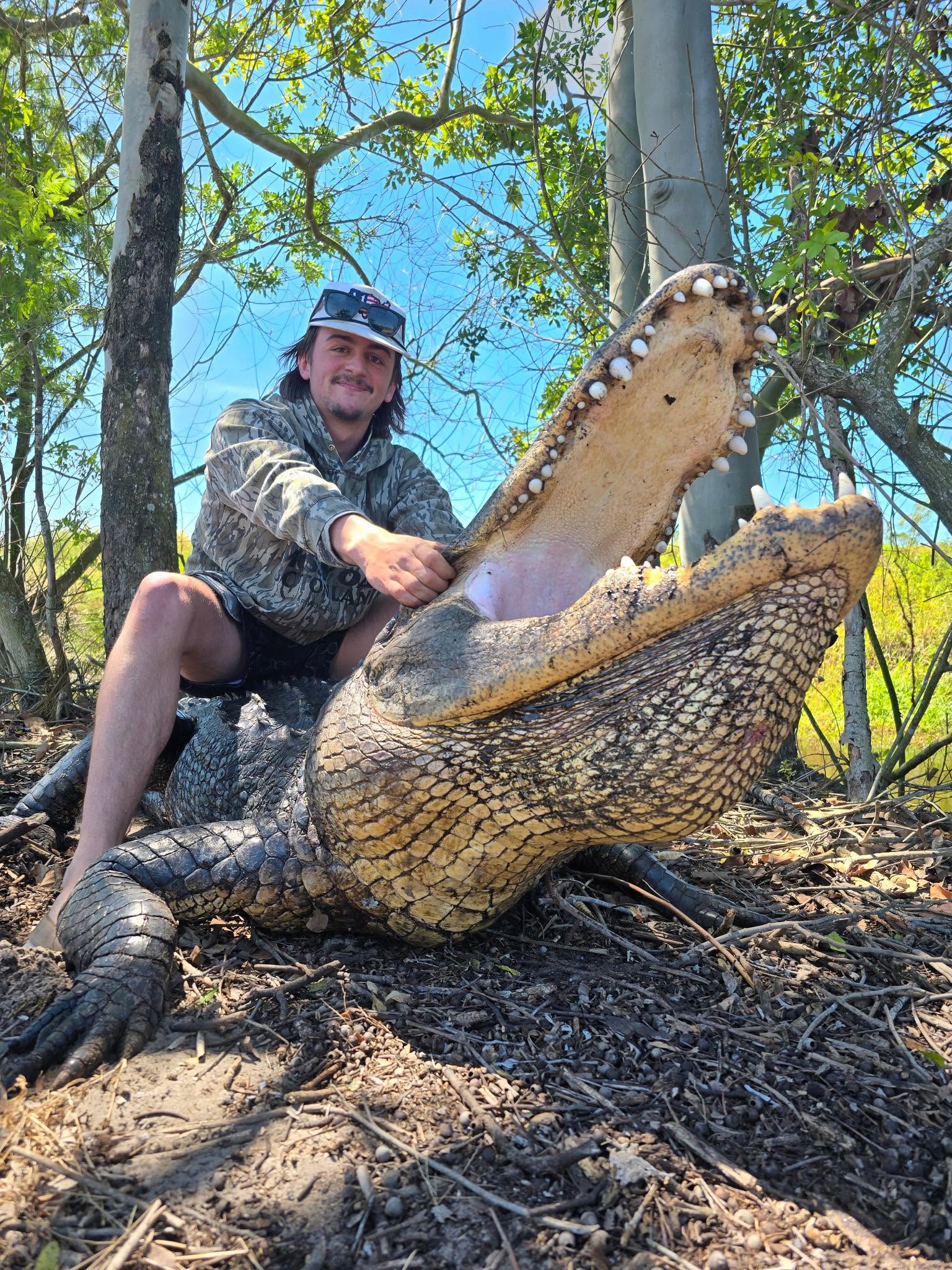 Alligator hunt with Everglades Adventures