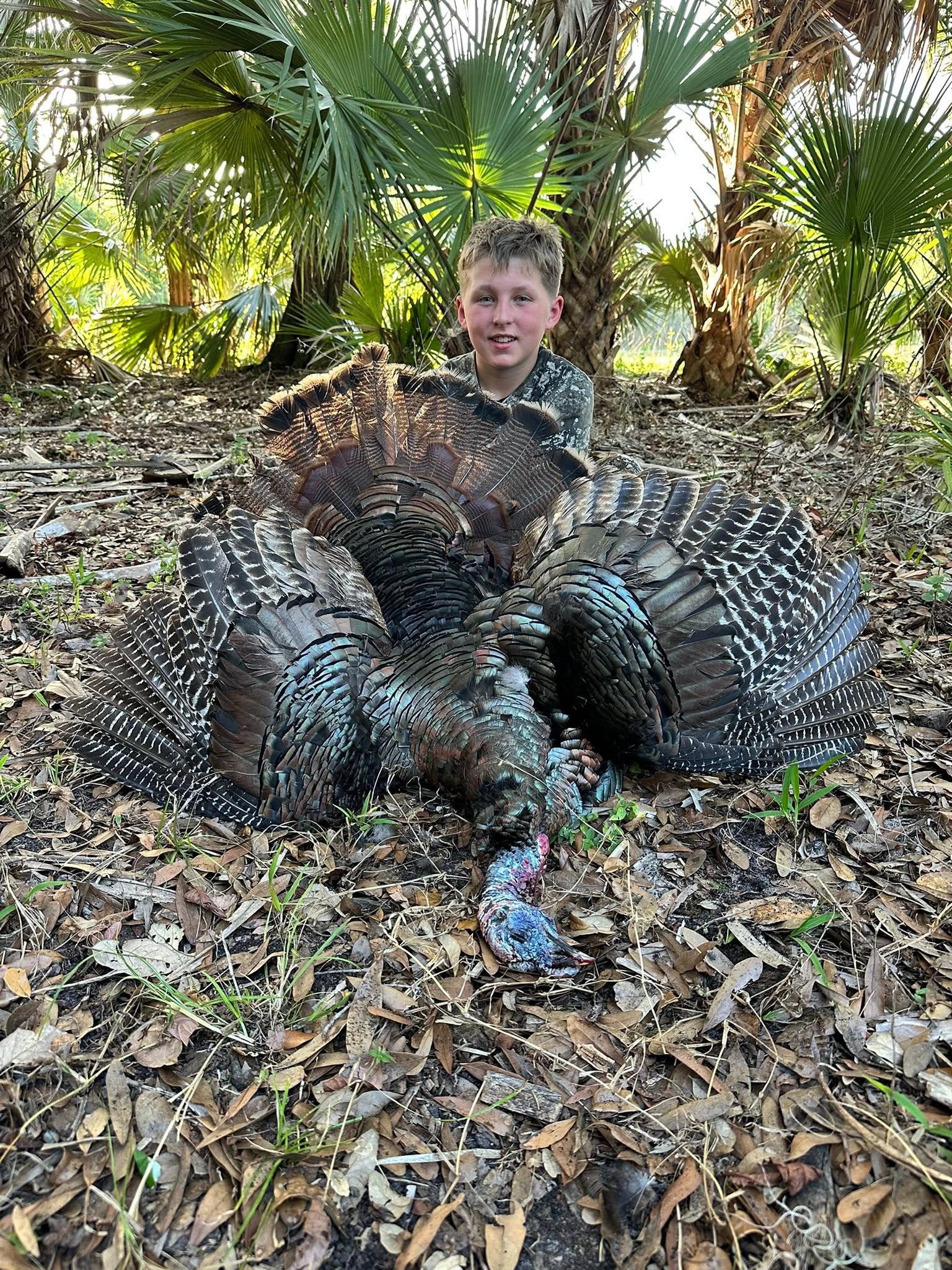 Osceola turkey hunt with Everglades Adventures